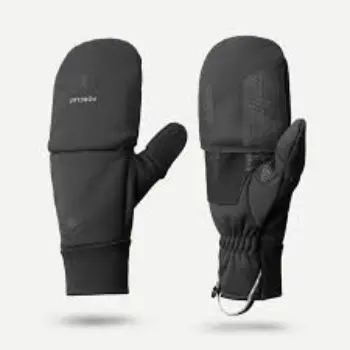 Adult warm and windproof mountain trekking mittens
